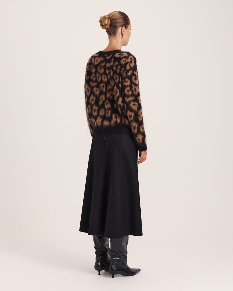 Minnie Mohair Animal Knit in MULTI