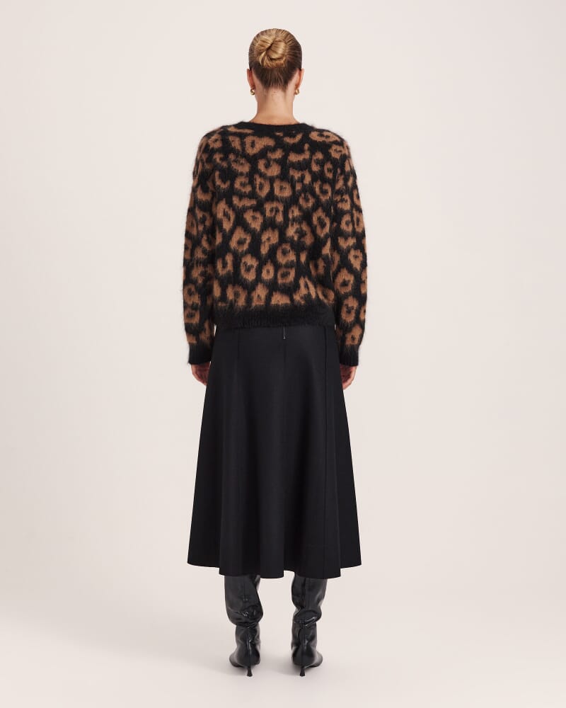 Minnie Mohair Animal Knit in MULTI