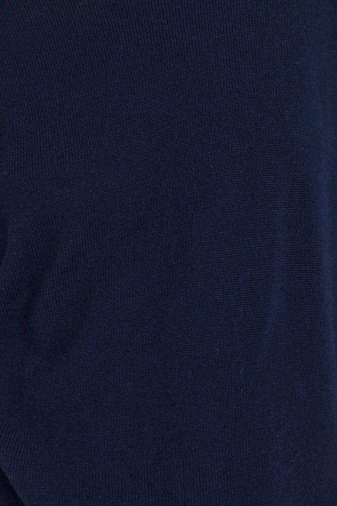 Nyree Wool Cashmere Sweater in MIDNIGHT