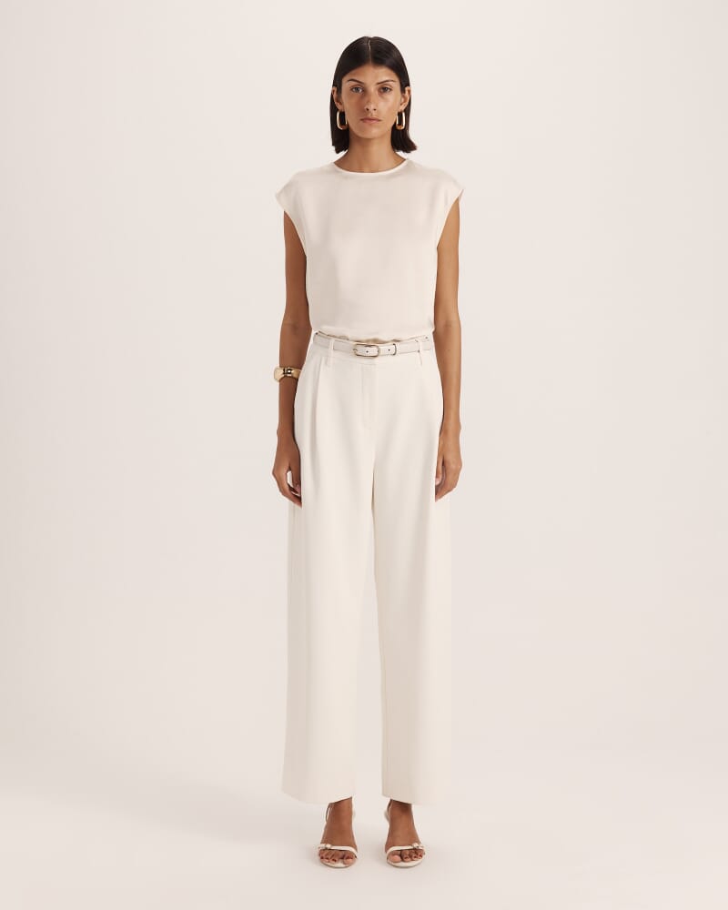 Dharma Barrel Leg Pant in MILK