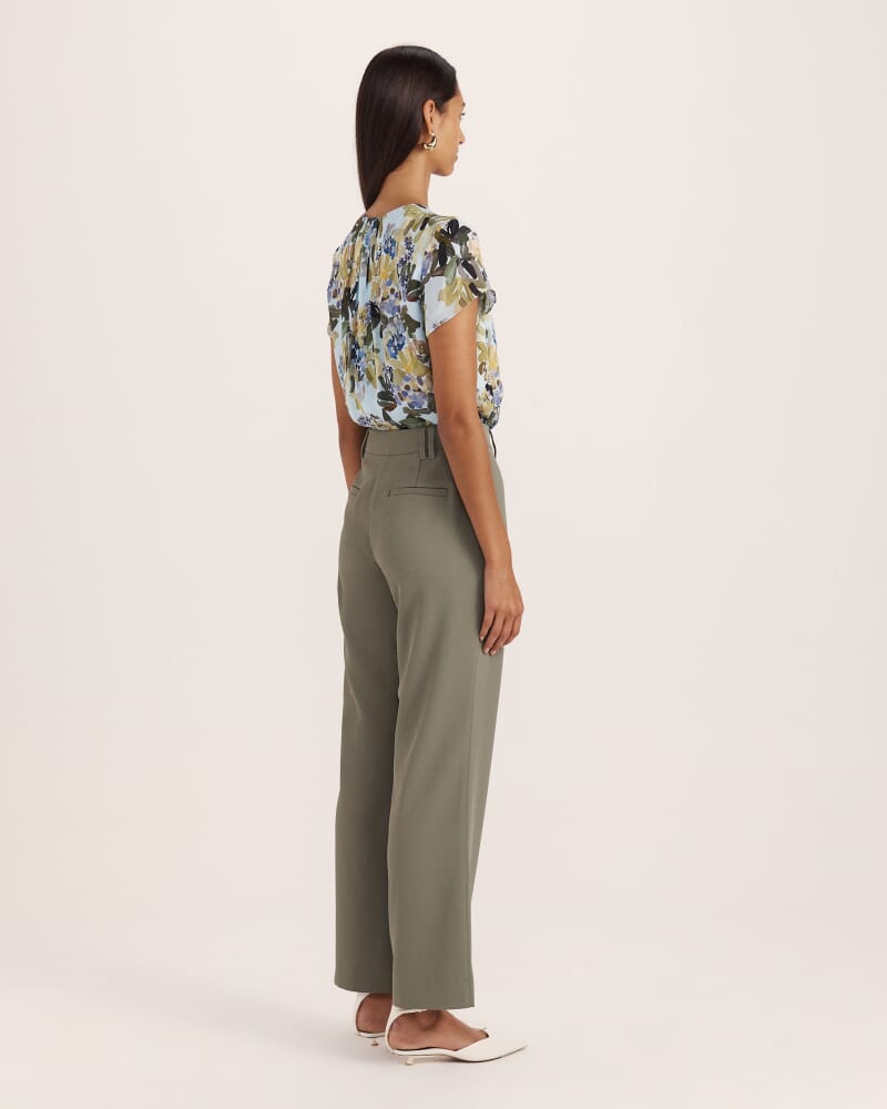 Dharma Slim Leg Pant in GREEN TEA