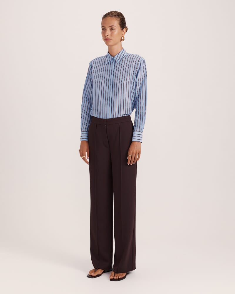 Dharma Pintuck Pant in CAROB