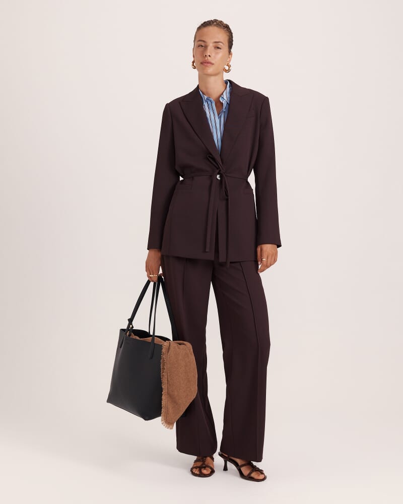 Dharma Pintuck Pant in CAROB