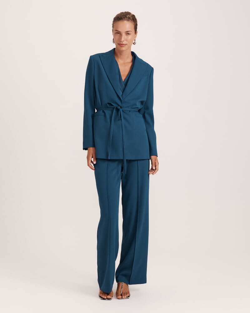 Dharma Pintuck Pant in PEACOCK