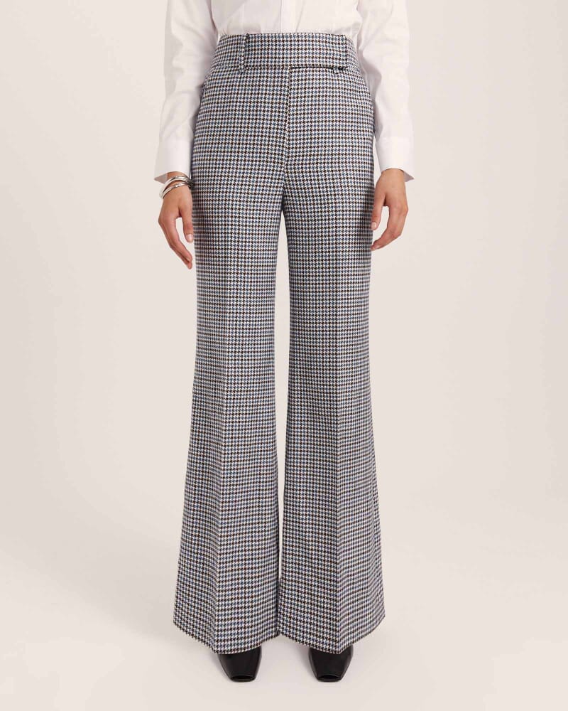 Prudence Wool Check Pant in MULTI