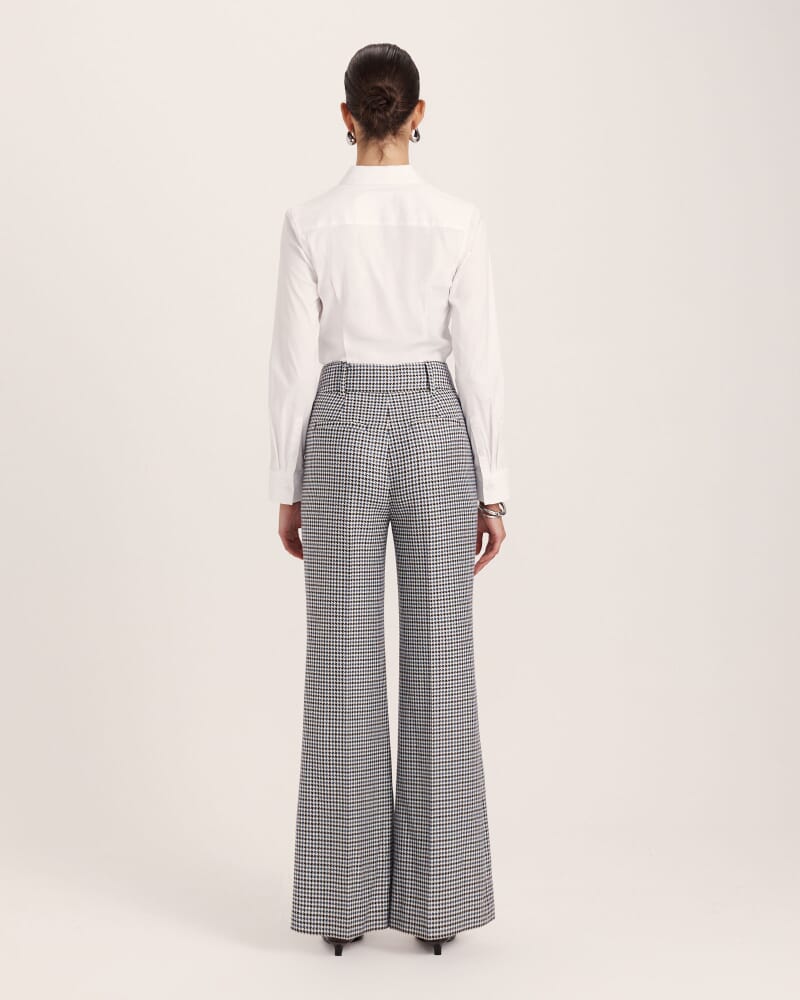 Prudence Wool Check Pant in MULTI