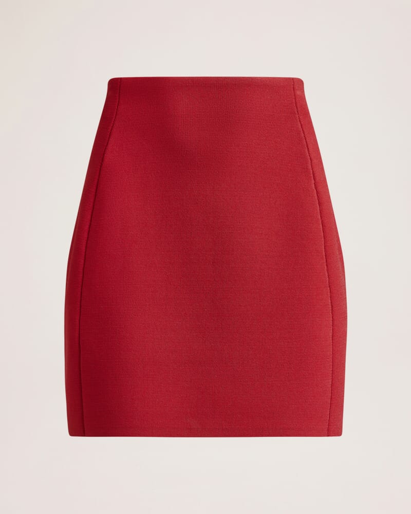 Mia Milano Mini Skirt in RUBY
