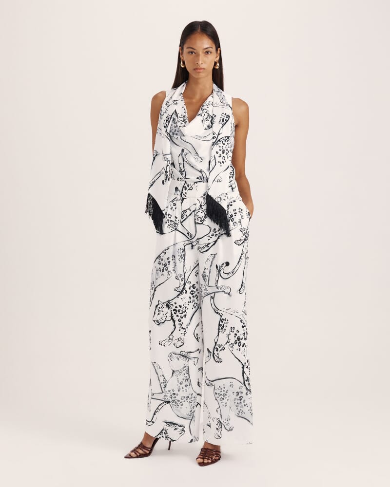 Jaggar Drape Top in MULTI