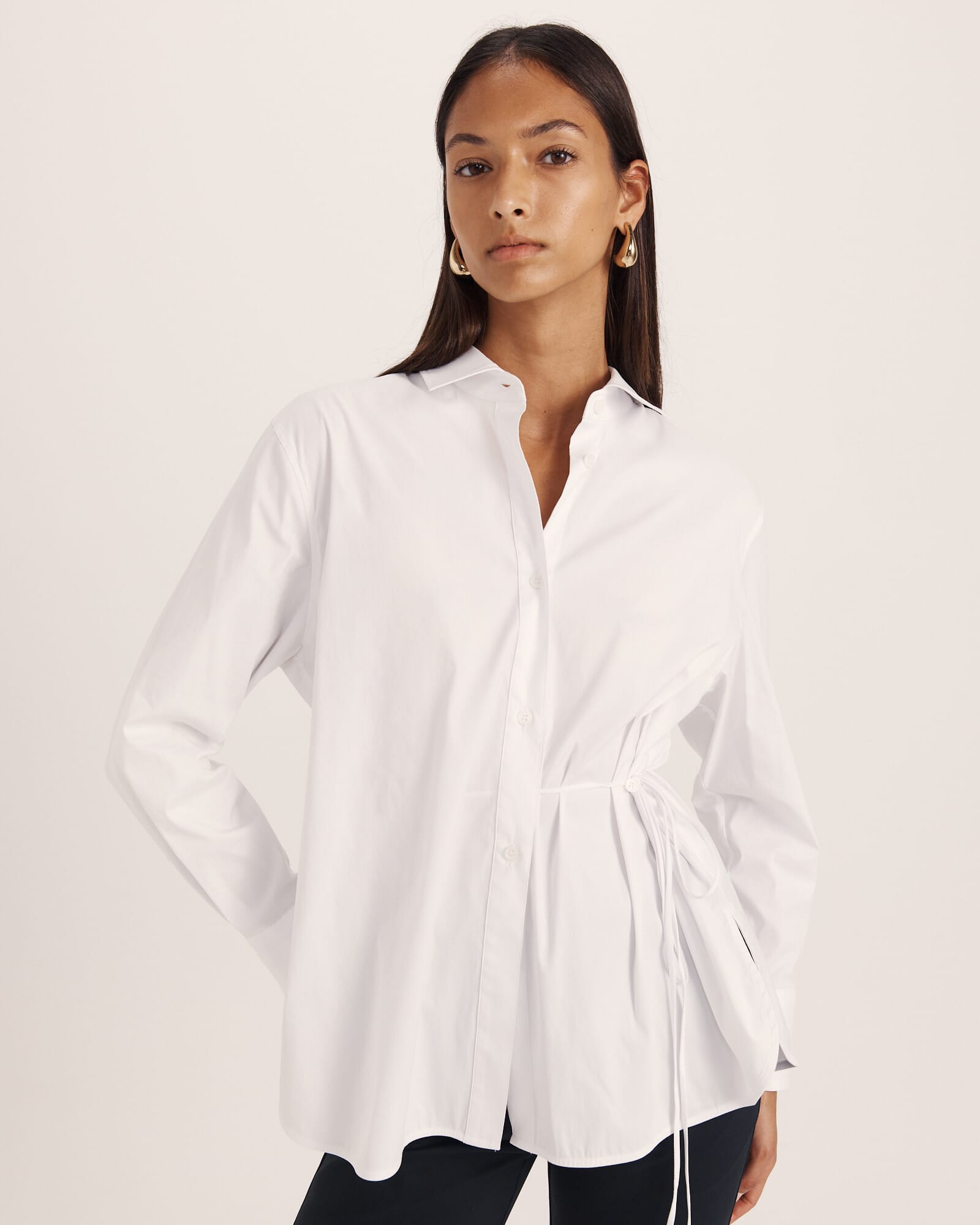 Piper Side Tie Shirt