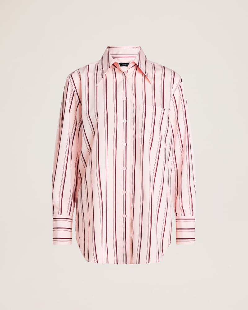 Millie Stripe Shirt in PINK MULTI